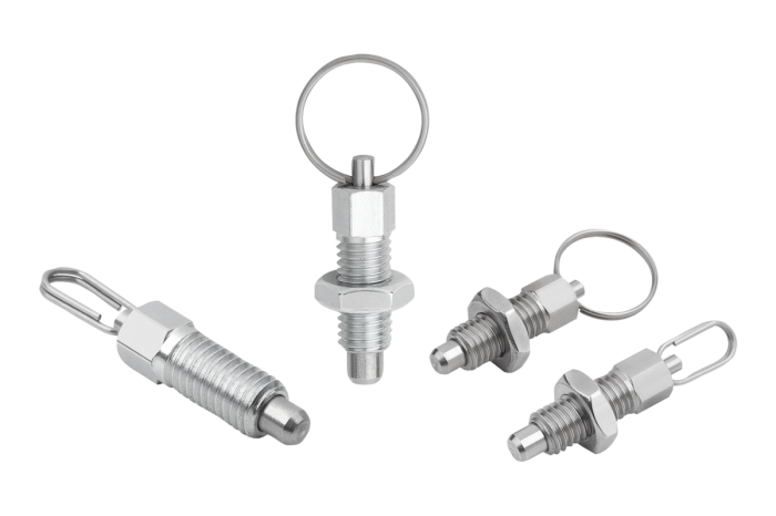 Aretační čep z oceli ECO nebo nerezové oceli, se stahovacím kroužkem z nerezové oceli