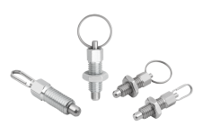 Novinky | Průmyslové a normalizované díly &ndash; Aretační čep z oceli ECO nebo nerezové oceli, se stahovacím kroužkem z nerezové oceli