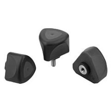 Novinky | Průmyslové a normalizované díly &ndash; Trojcípá ovládací rukojeť 2K ergonomická