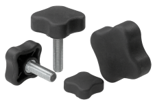 Novinky | Průmyslové a normalizované díly &ndash; Čtyřcípé ovládací prvky ploché