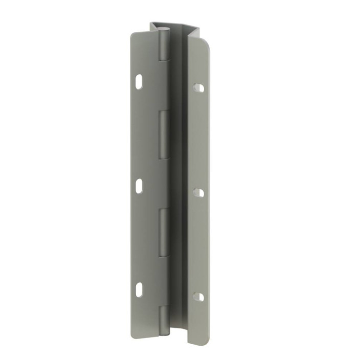 Continuous gooseneck concealed hinges - 120° opening