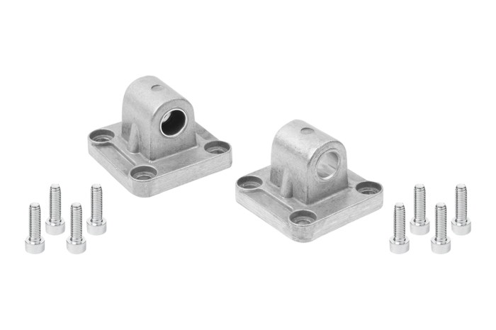 Swivel flanges for ISO 15552 / 21287