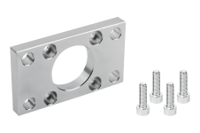 Tlaková vzduchotechnika &ndash; Upevnění příruby pro ISO 15552 / 21287