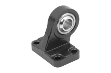 Pneumatic cylinders &ndash; Bearing bracket, spherical for ISO 15552 / 21287