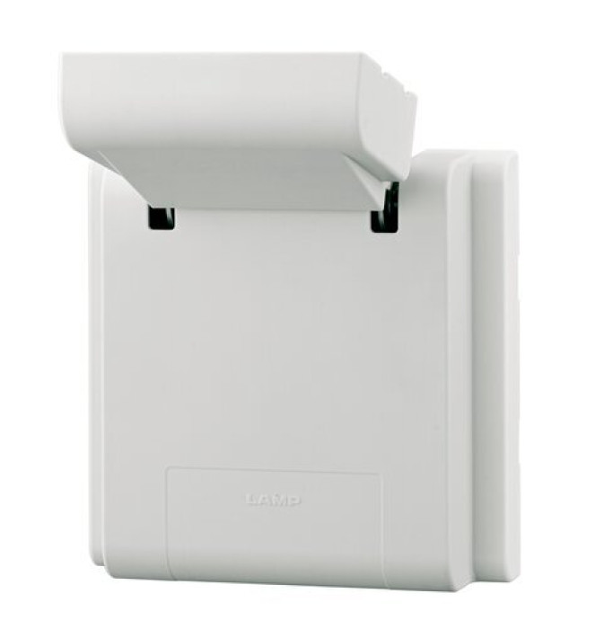 Lift-assist hinge with outside back mount