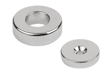 Surové magnety &ndash; Surové magnety (diskové magnety) s otvorem z NdFeB, vysoká přilnavá síla