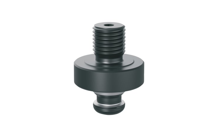 UNILOCK 5-axis reducer adapter, system size 80 mm, with screw-in thread