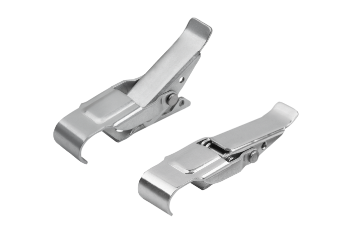 Toggle latch with spring bail, concealed mounting holes, up to 2400 N