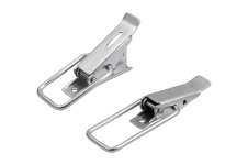 Draw latches &ndash; Steel or stainless steel toggle latches with clamping catch, up to 4400 N, with concealed screw holes