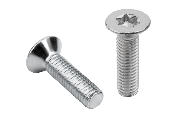 Hexalobular socket countersunk head screws DIN EN ISO 14581
