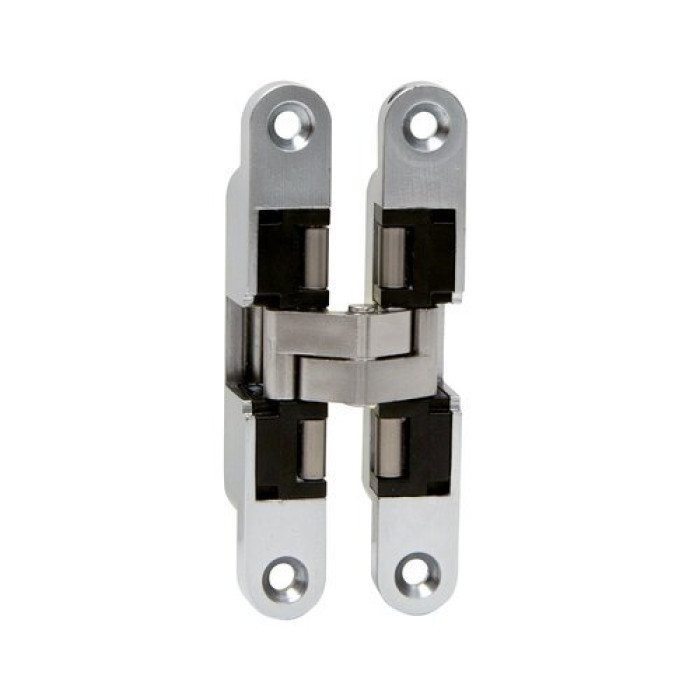 Concealed hinge with catch
