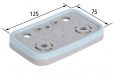 Horní přísavné gumy – VCSP-O 125×75×17.3 MOS