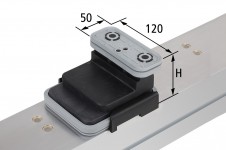 Vákuové upínanie pre trámcové stoly (2-okruhové) – VCBL-K2 120×50×75 Q