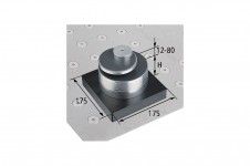 Mechanické upínanie – ISMC-ST 175×175×97 12–80